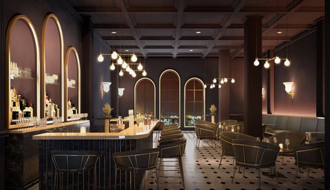Bar interior