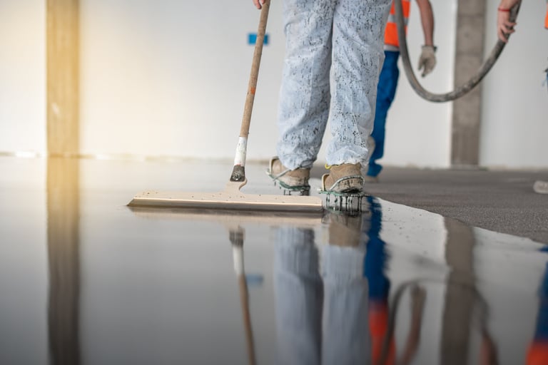 Commercial & Retail epoxy floor coating