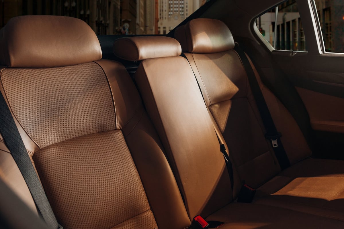 Luxury car interior