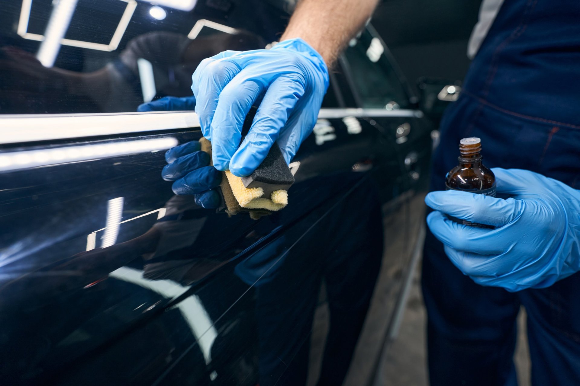 Paint correction at Arko Detailing Pretoria East — machine polishing to remove swirls and restore gloss