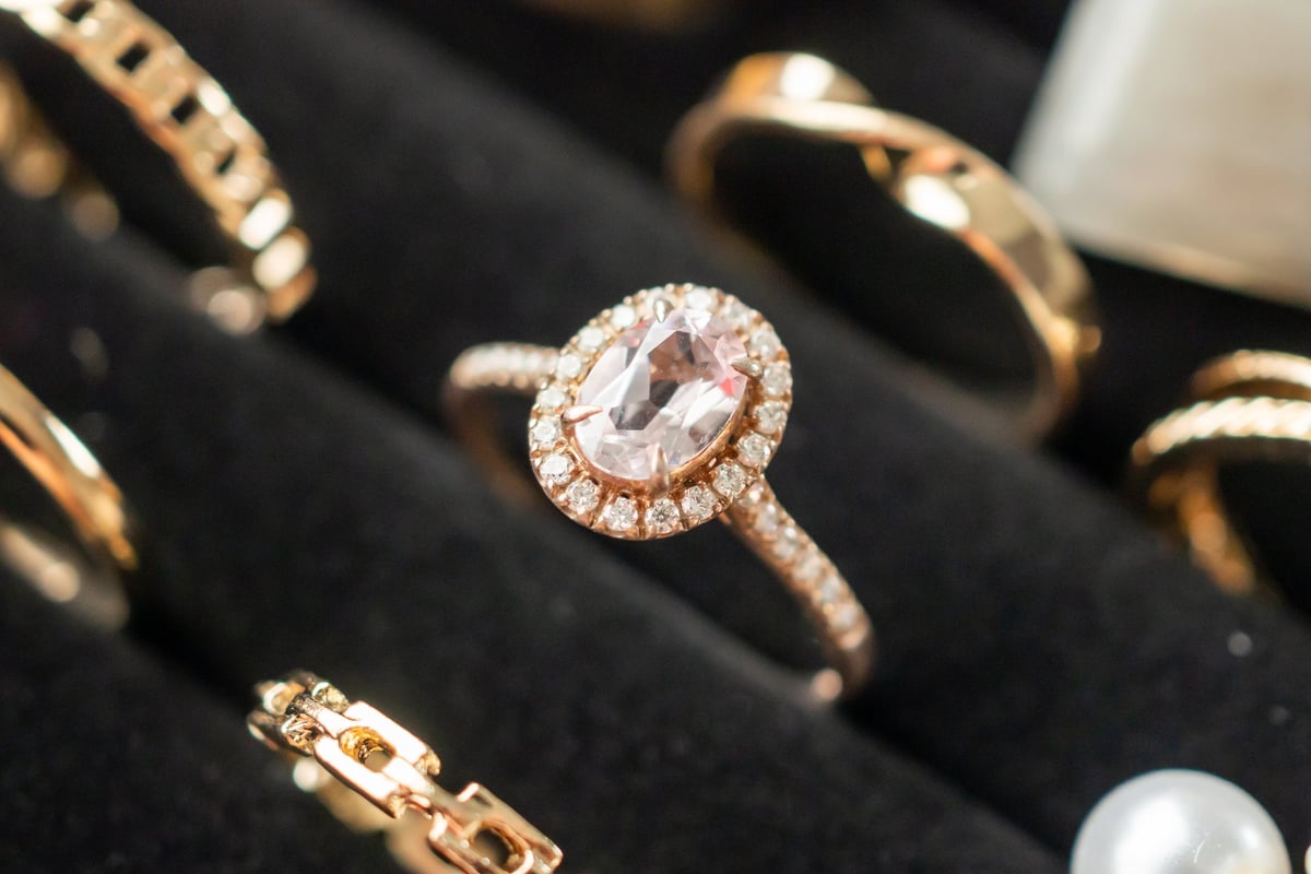 Luxury handmade jewelry display
