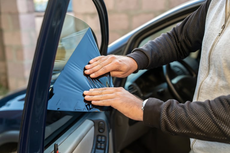 Window tint removal service