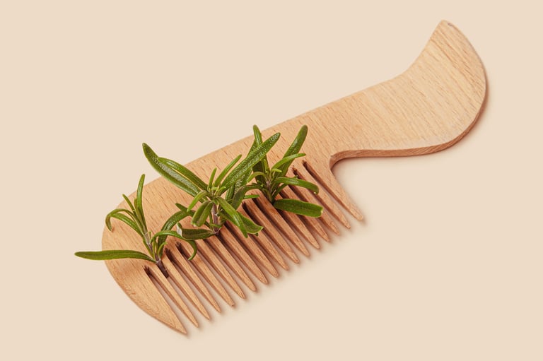 Rosemary hair oil — natural hair ritual and nourishment