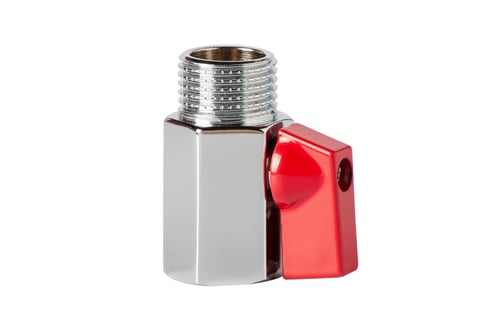 Llave de Paso Escuadra 1/2" x 3/8"