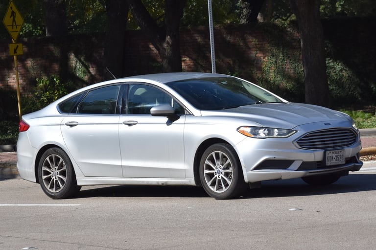 Well-maintained economy sedan available for rental