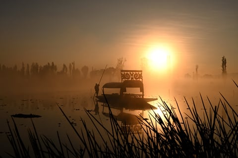 Amanecer en Xochimilco