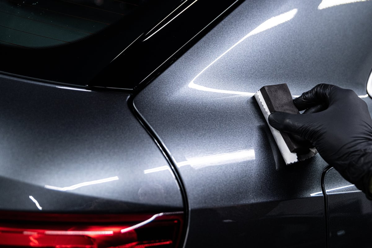 After — flawless silver car paint after Arko Detailing ceramic coating application Pretoria East