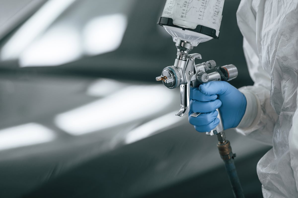 Verniciatura a spruzzo professionale