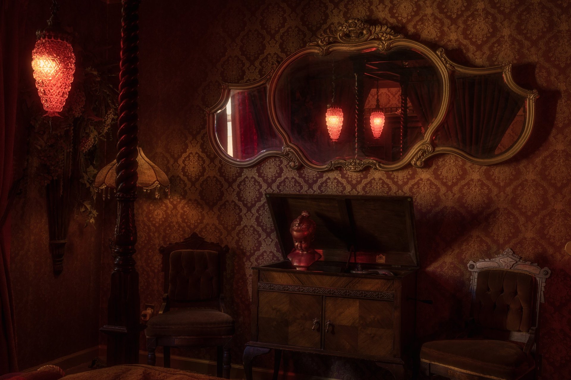 Antique Victorian interior