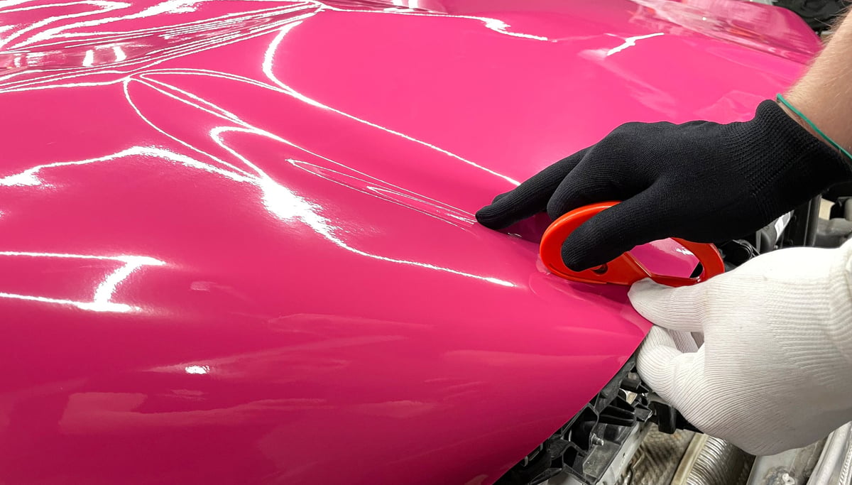 Paint protection film installation on luxury vehicle at Arko Detailing Pretoria