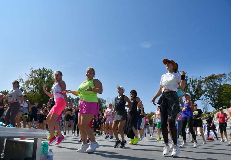 Zumba community event