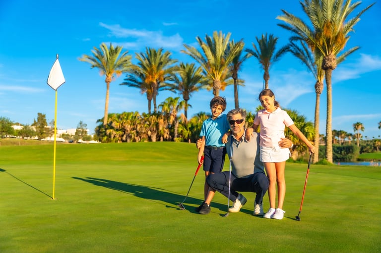 Guests enjoying their Irish golf holiday experience