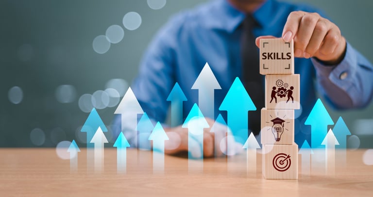 Skill competency development concept
