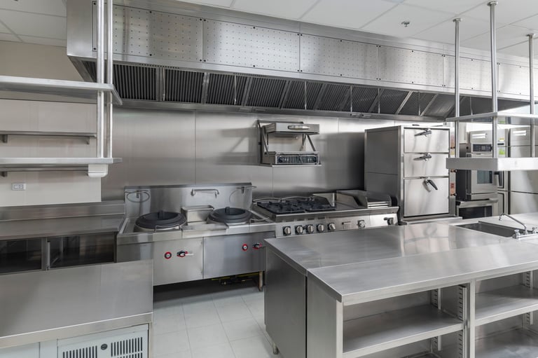 Food processing facility with professional stainless steel production equipment and code-compliant electrical installations — CN Electrical food processing electrical services in Chilliwack, BC