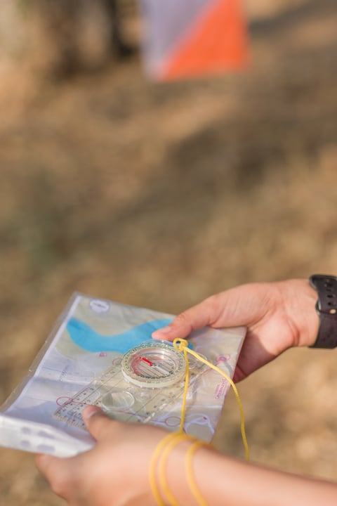 Map and compass training