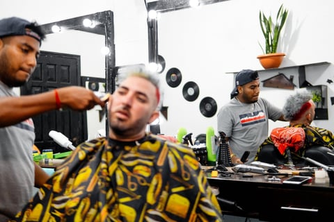 Barbershop atmosphere