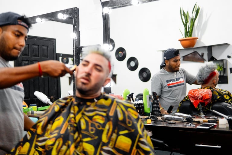 Barbershop atmosphere
