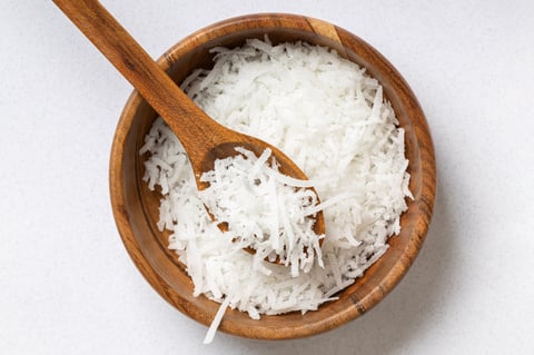 Organic coconut oil filling