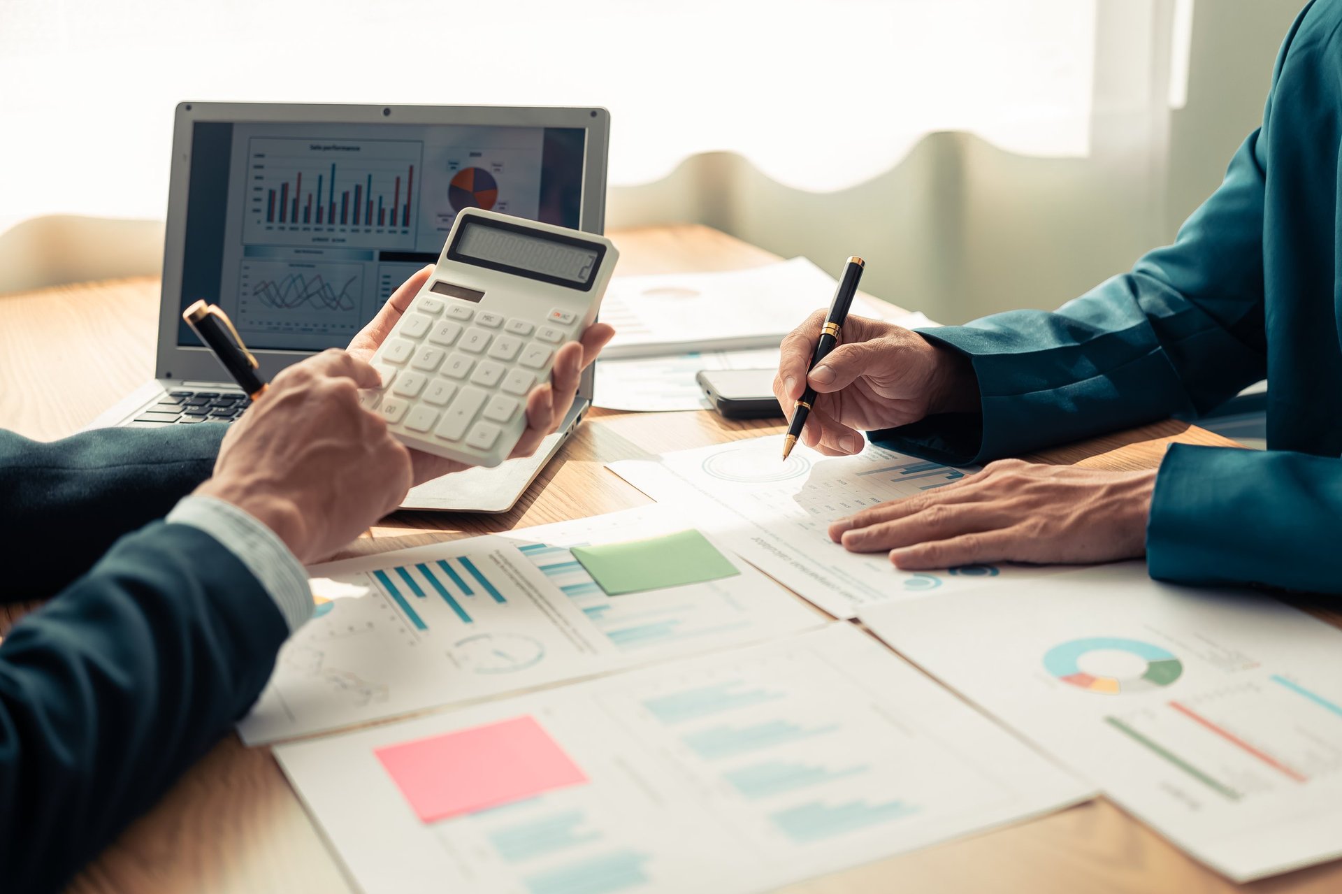 Professional accounting team