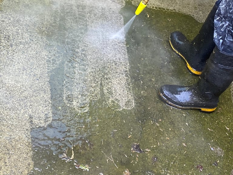 Pressure washing services in Rockwood Tennessee