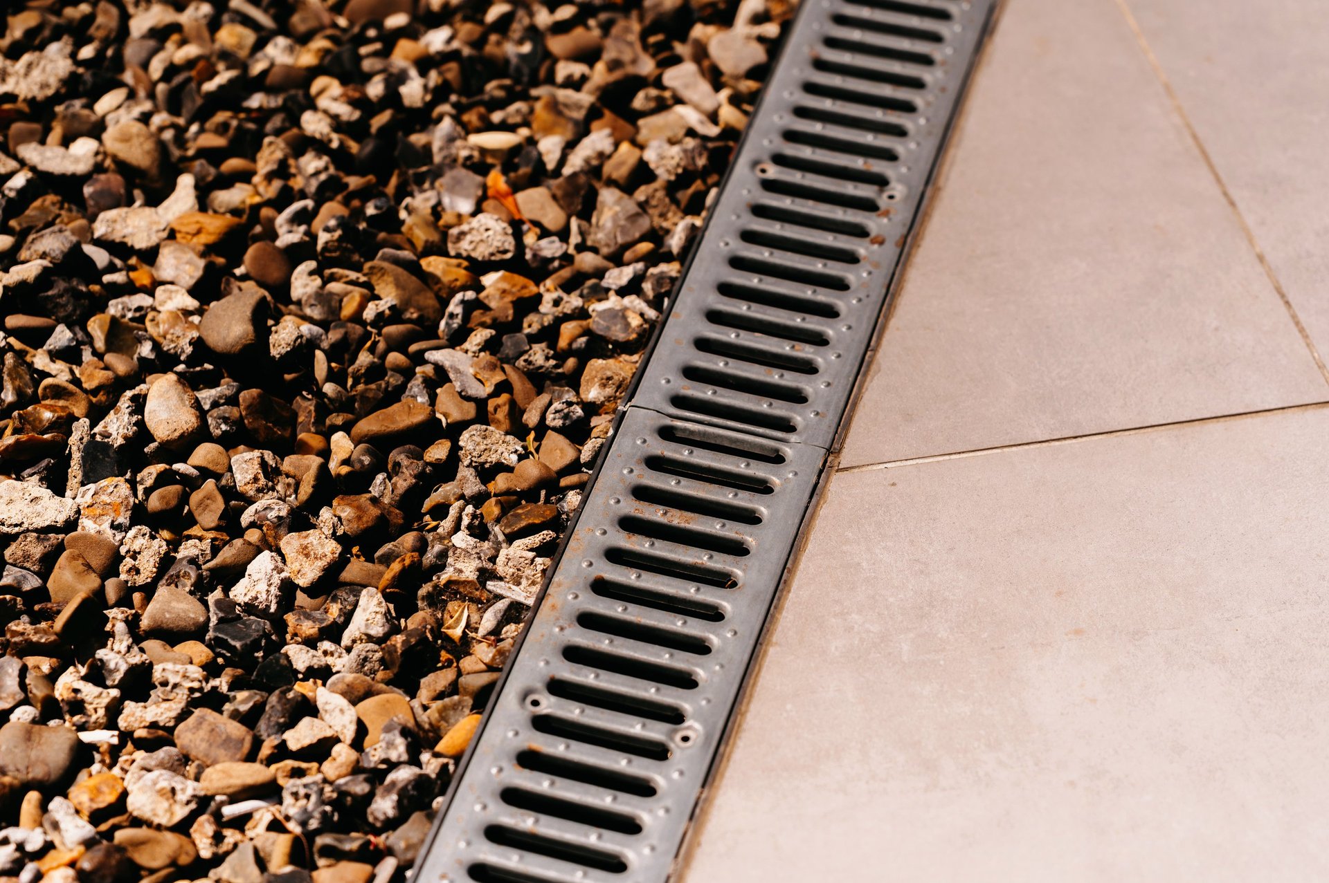 Professional stone work and drainage