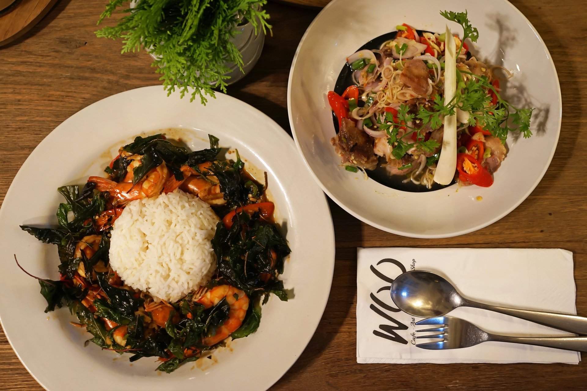 Stemningsfull Thai restaurant