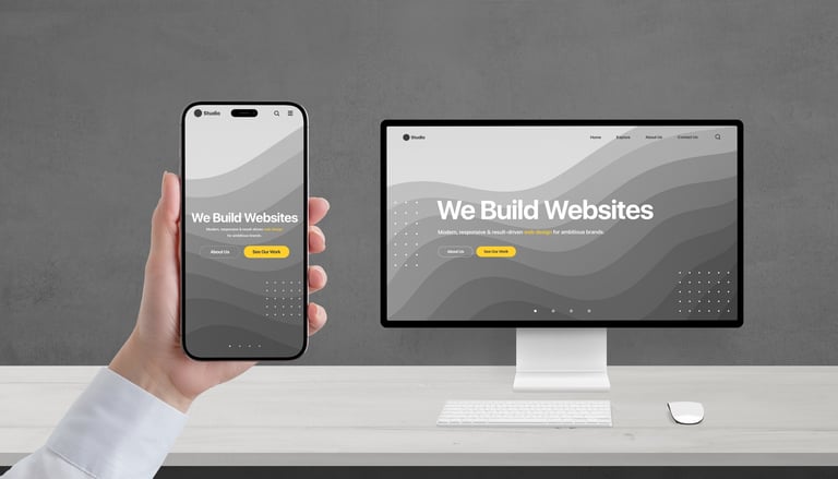Responsive web design portfolio project