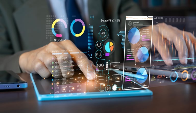 AI business data analysis