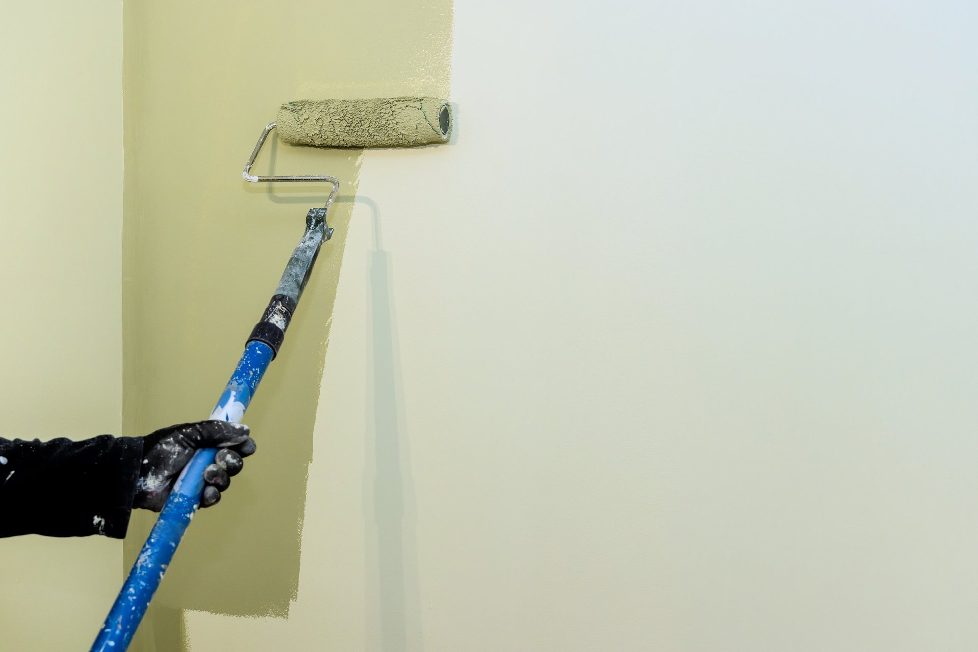 Professional wallpaper hanging