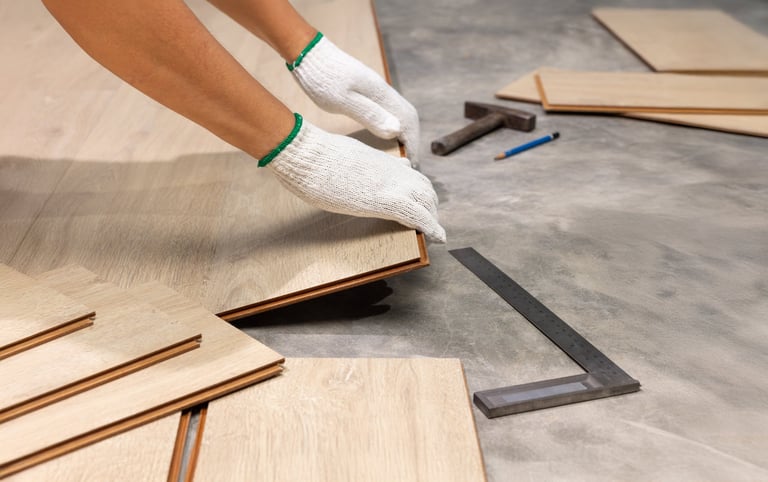 Click-Lock Flooring Installation