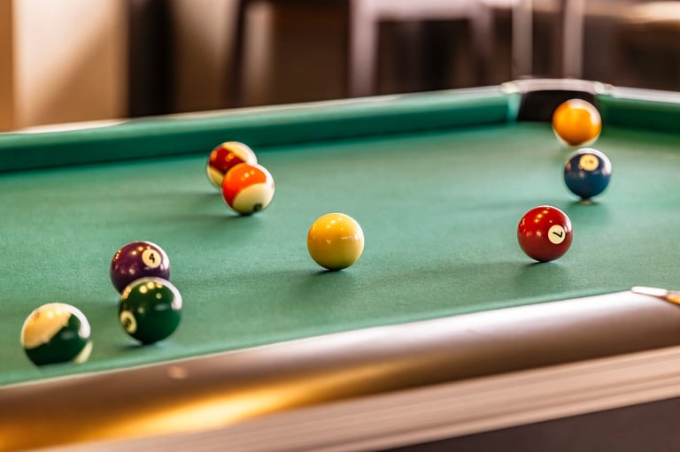 Billiards, popular cue sport enjoyed by people of all ages