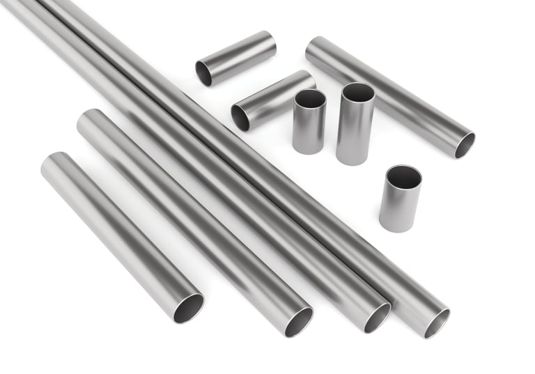 Stainless steel pipes and tubing for industrial applications