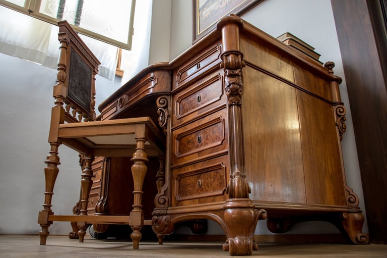 Antique wooden table