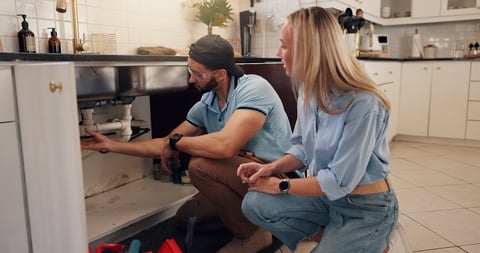Lekkage reparatie — Spoedreparatie waterleiding — binnen 25 min.