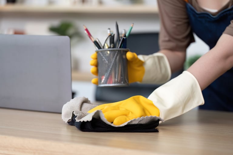 Showroom cleaning services