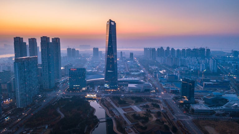 Incheon — Incheon International Airport පිහිටි ප්‍රධාන ගුවන්තොටුපොළ නග