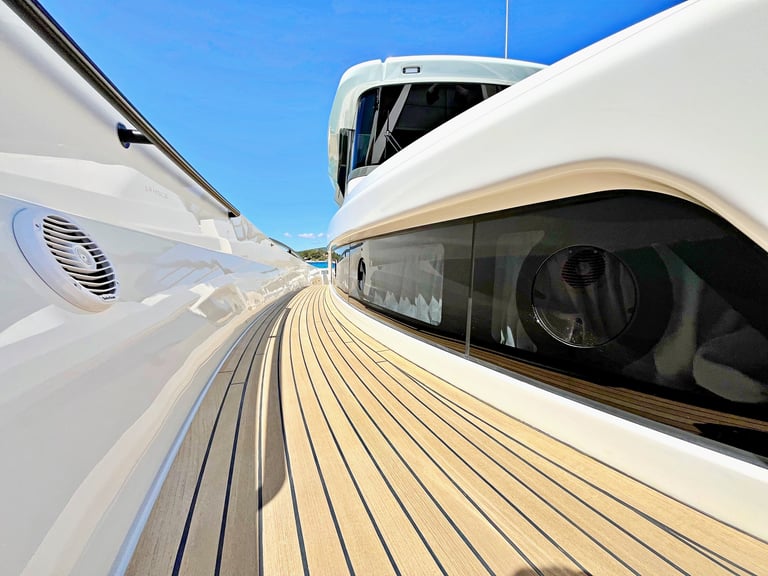 Yacht deco shots