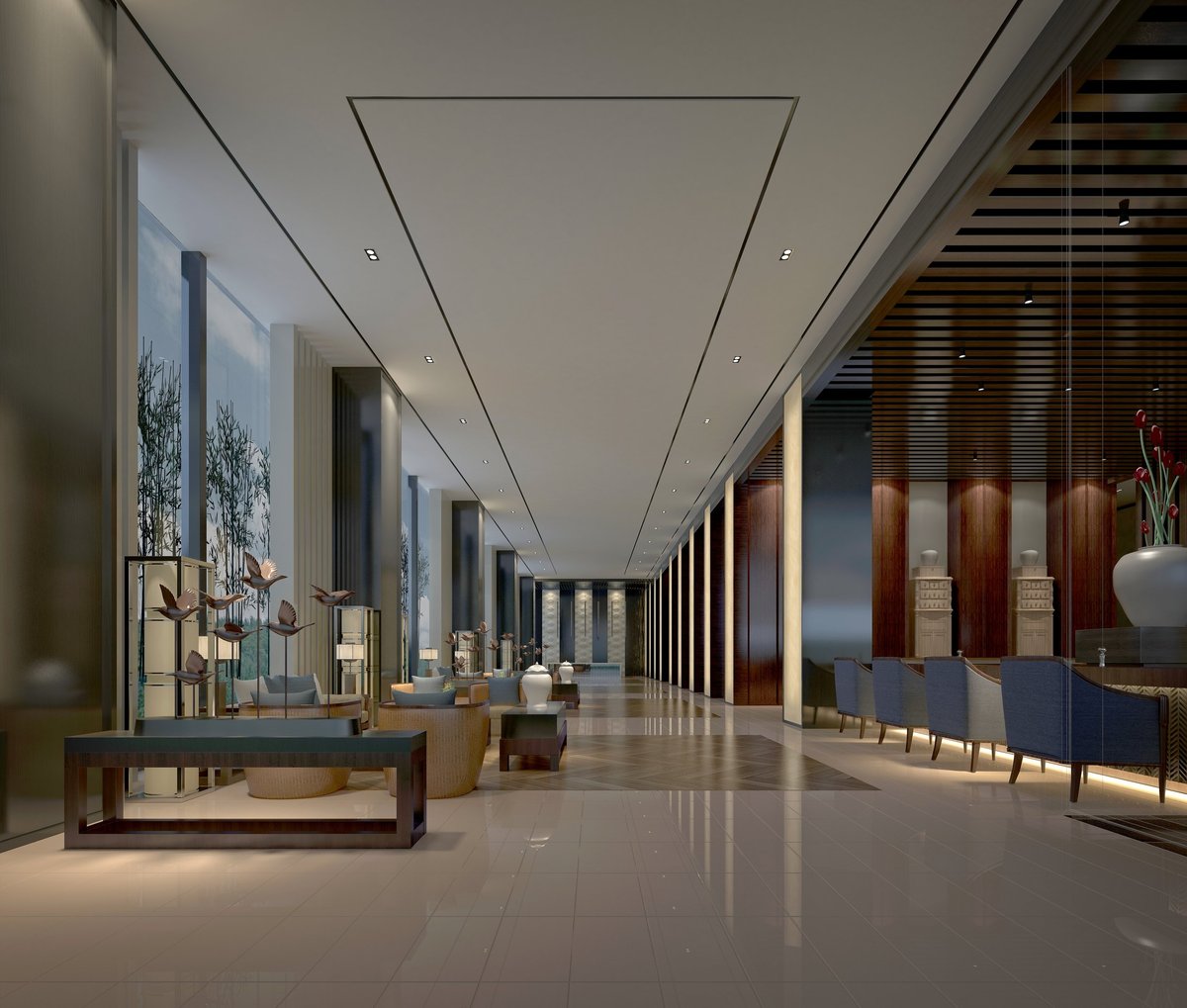 Luxury boutique hotel website design with elegant typography