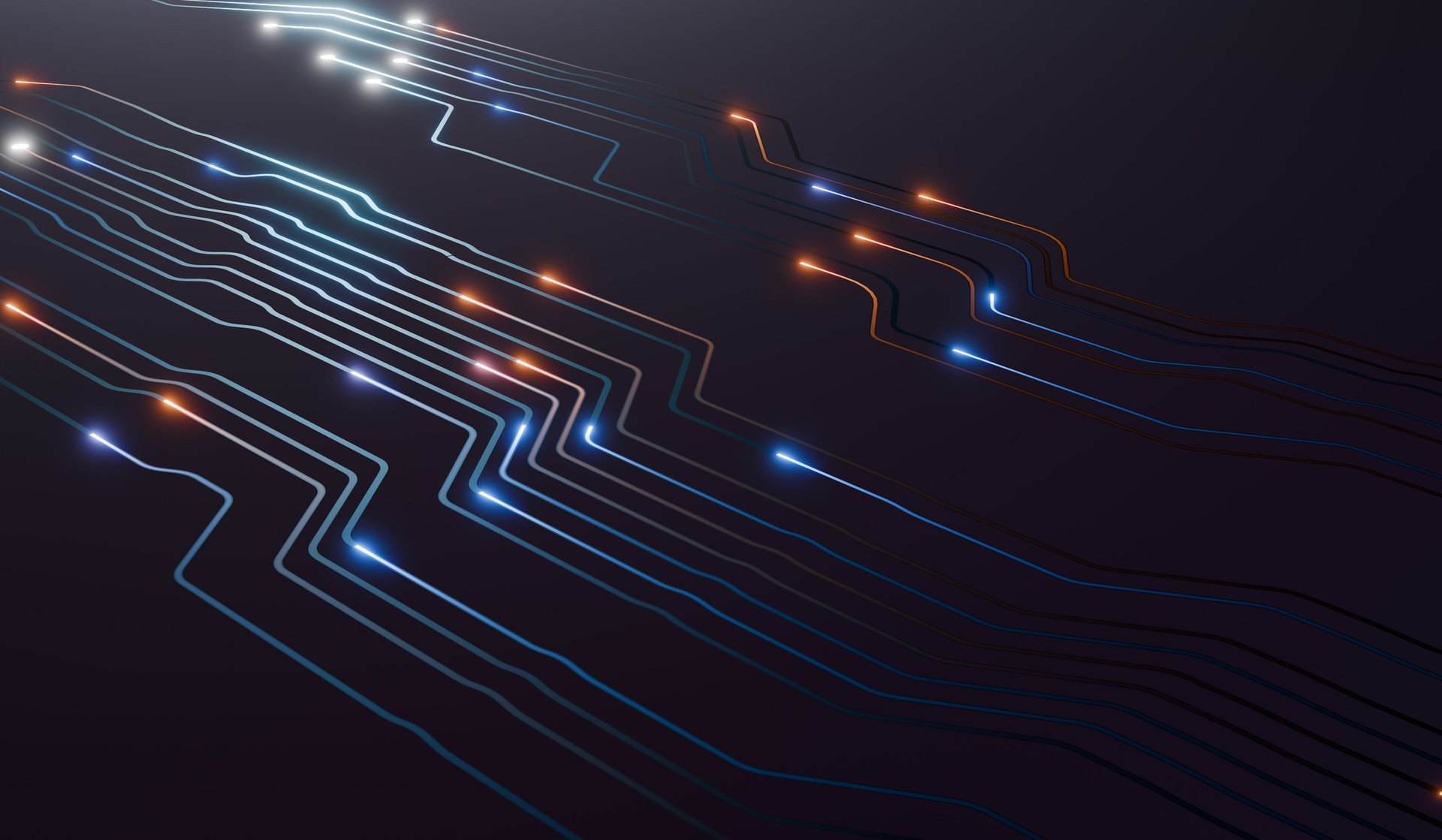 Circuiti elettronici sfondo tecnologico