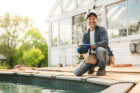 Deck building contractor marketing for custom deck and patio construction