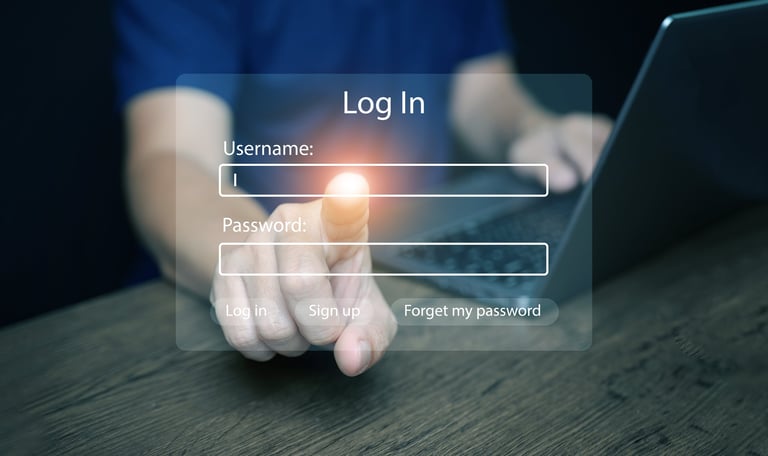 Online account login