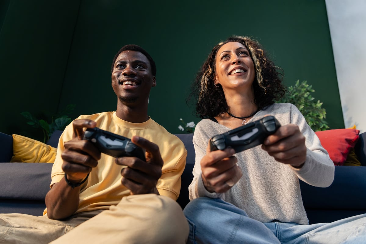 Gamers enjoying WeLynchDifferent merchandise