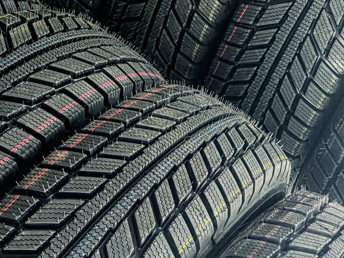 Stacked tires