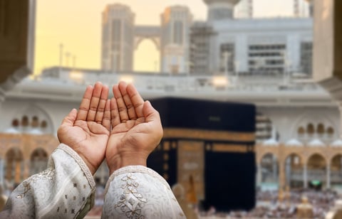 Prayer at mosque