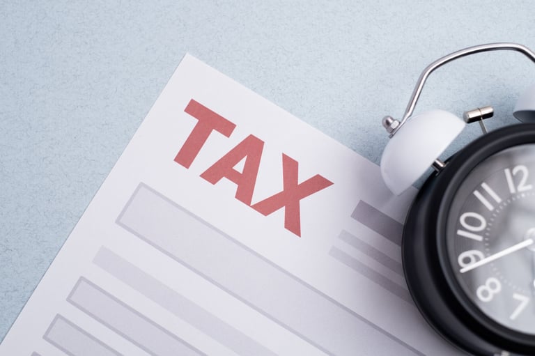 National Tax Day concept