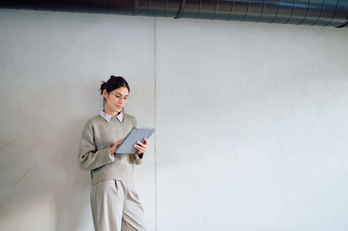 Borrower reviewing flexible loan program options