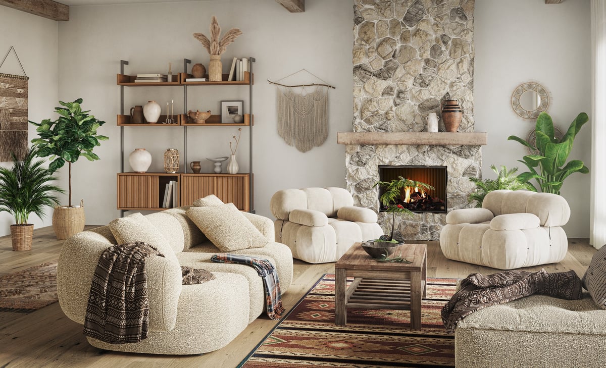 Cosy winter moments with the VORA air heater — silent, even warmth all season