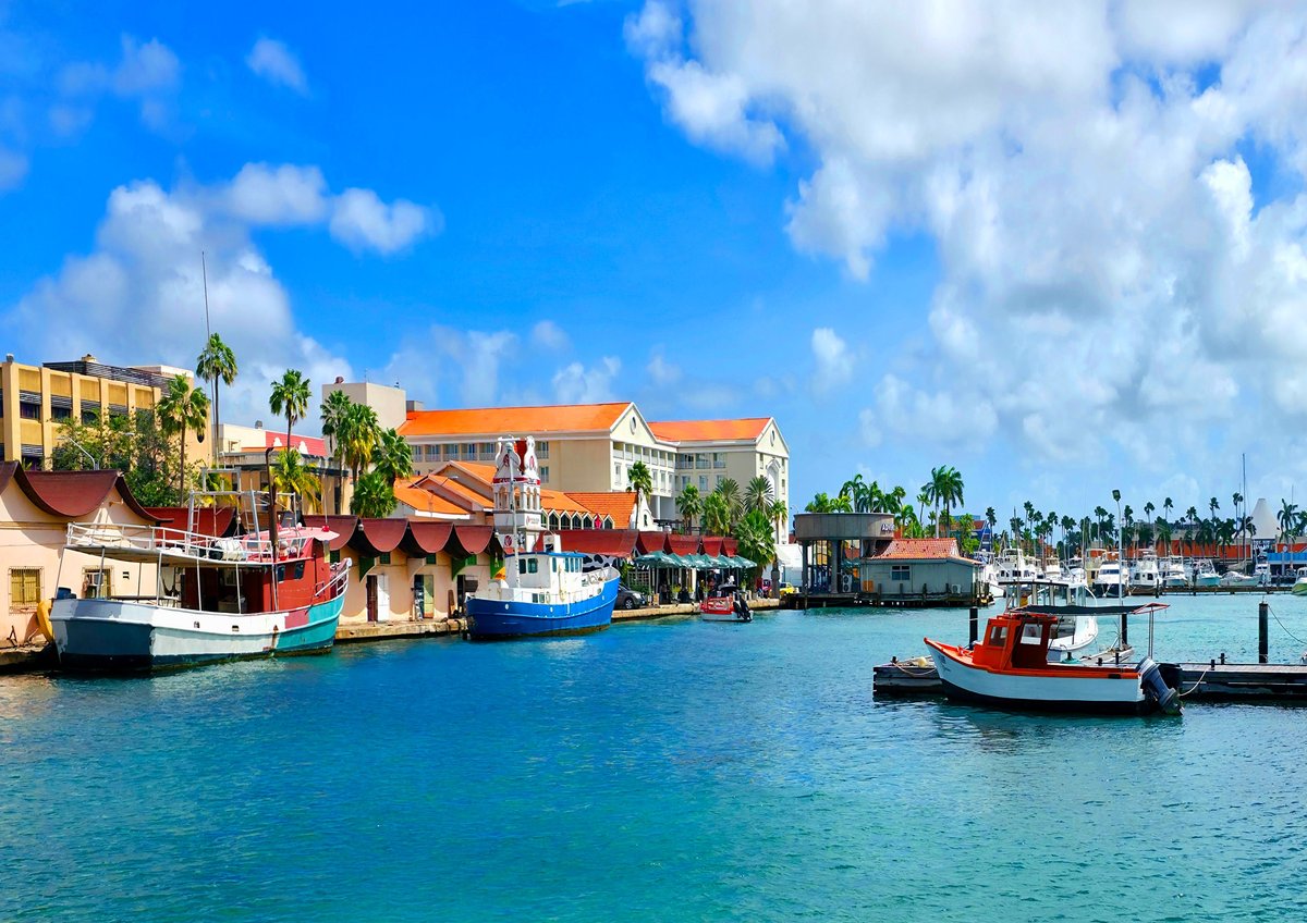 Caribbean harbor — bringing island atmosphere to our restaurant