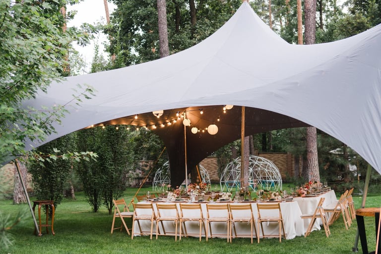 Modern event design with elegant styling
