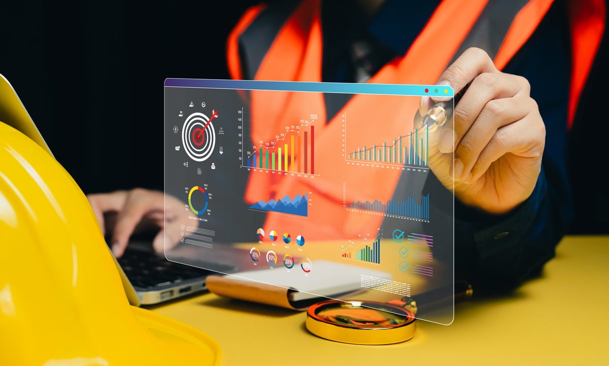 Construction analytics dashboard